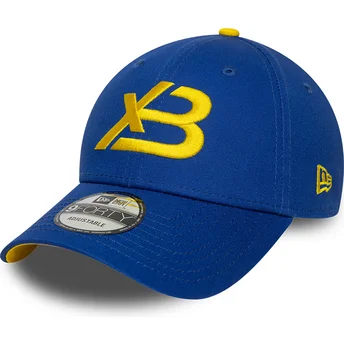 Шапка извита синя регулируема 9FORTY Core на xBuyer Team Kings League от New Era