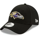 shapka-izvita-cherna-reguliruem-9forty-the-league-na-baltimore-ravens-nfl-ot-new-era