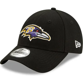 shapka-izvita-cherna-reguliruem-9forty-the-league-na-baltimore-ravens-nfl-ot-new-era