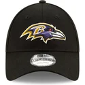 shapka-izvita-cherna-reguliruem-9forty-the-league-na-baltimore-ravens-nfl-ot-new-era