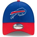 justerbar-bla-og-rod-buet-kasket-9forty-the-league-fra-buffalo-bills-nfl-af-new-era