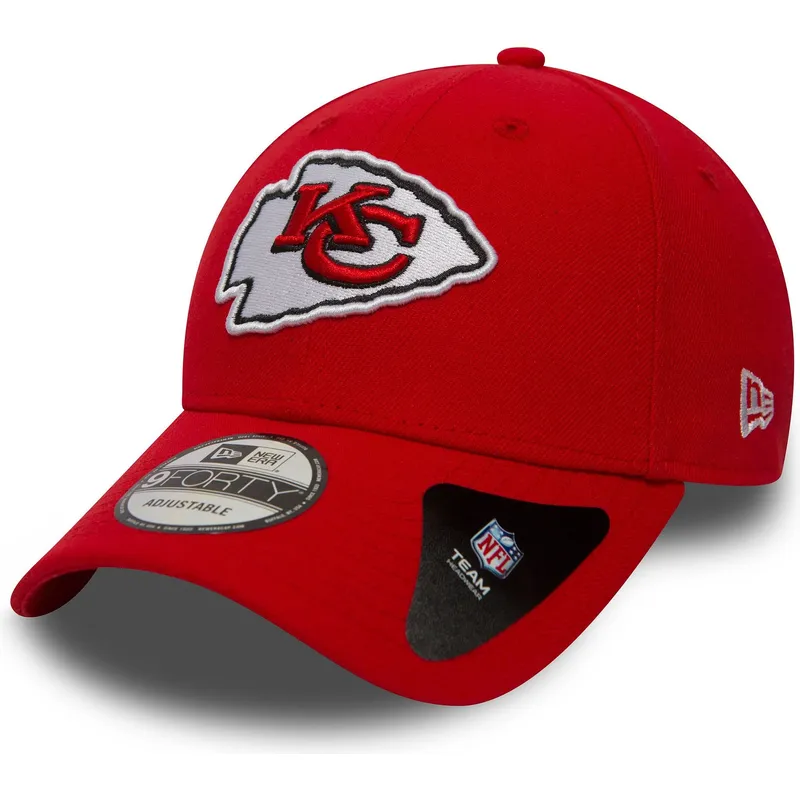 shapka-izvita-chervena-reguliruem-9forty-the-league-na-kansas-city-chiefs-nfl-ot-new-era