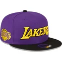 new-era-ploska-kozirka-9fifty-statement-los-angeles-lakers-nba-lilava-i-cherna-shapka-s-tik-tak