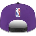 los-angeles-lakers-nba-new-era-9fifty-statement-lilla-og-sort-snapback-flat-kasket