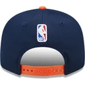 new-era-9fifty-statement-snapback-cap-in-marineblau-und-orange-der-new-york-knicks-nba
