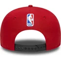 shapka-ploska-chervena-snapbek-9fifty-statement-na-miami-heat-nba-ot-new-era