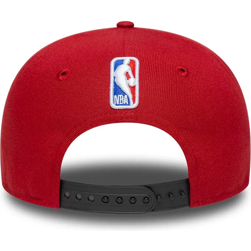 rote-flache-9fifty-statement-snapback-cap-der-miami-heat-nba-von-new-era