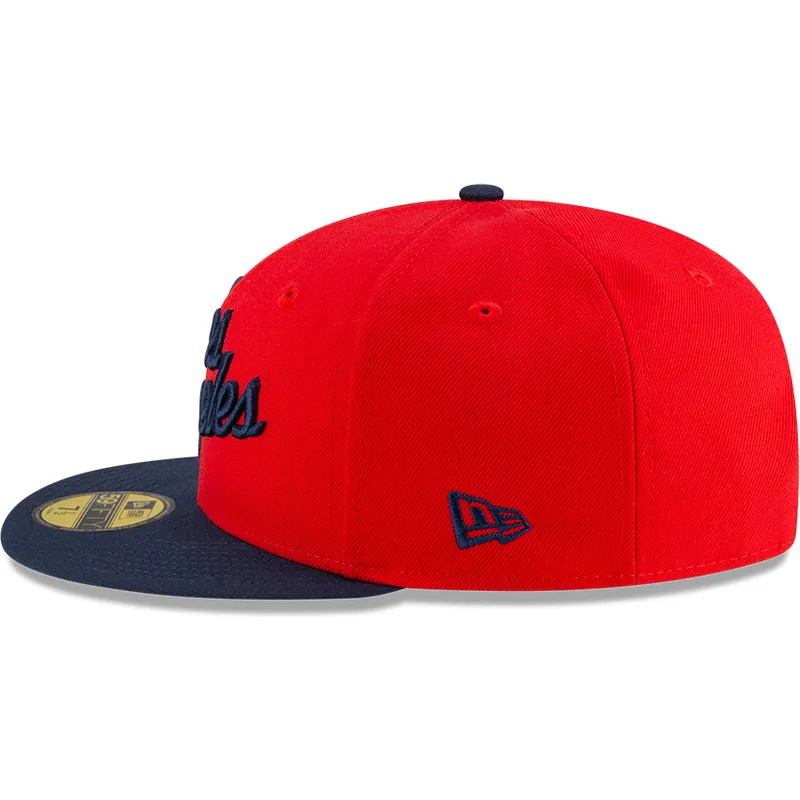 59fifty-statement-los-angeles-clippers-nba-new-era-rod-og-marinebla-justerbar-flad-kasket