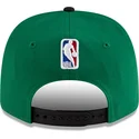 casquette-courbee-noire-et-verte-snapback-9seventy-statement-stretch-snap-boston-celtics-nba-new-era