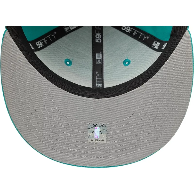gron-fitted-59fifty-classic-flatbrim-kasket-fra-memphis-grizzlies-nba-af-new-era