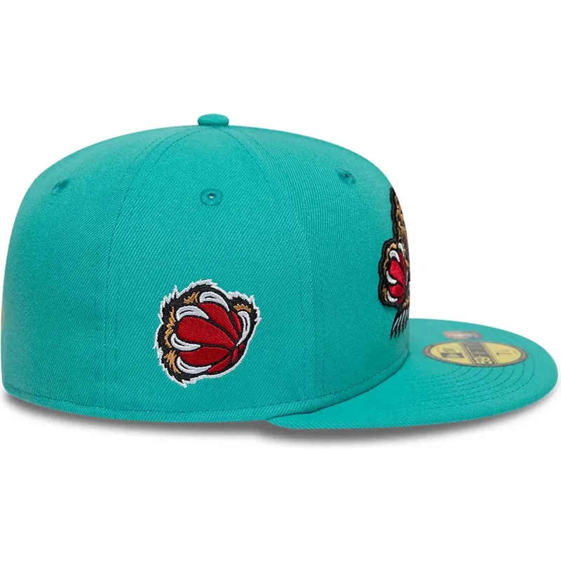 shapka-ploska-zelena-prilepnala-59fifty-classic-na-memphis-grizzlies-nba-ot-new-era