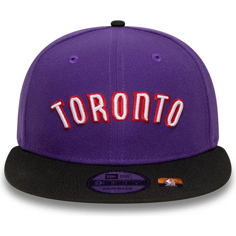 toronto-raptors-nba-new-era-9fifty-classic-lilla-og-sort-snapback-flad-kasket