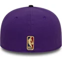 casquette-plate-violette-et-noire-ajustee-59fifty-classic-sacramento-kings-nba-new-era