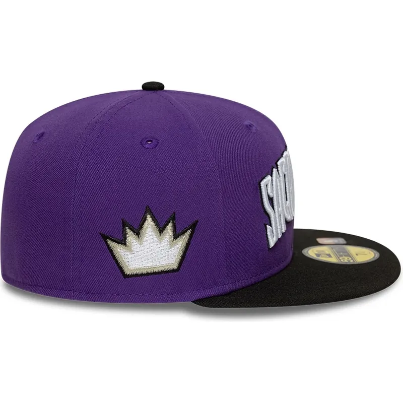 59fifty-classic-lilla-og-sort-justerbar-fladskygget-kasket-fra-sacramento-kings-nba-af-new-era