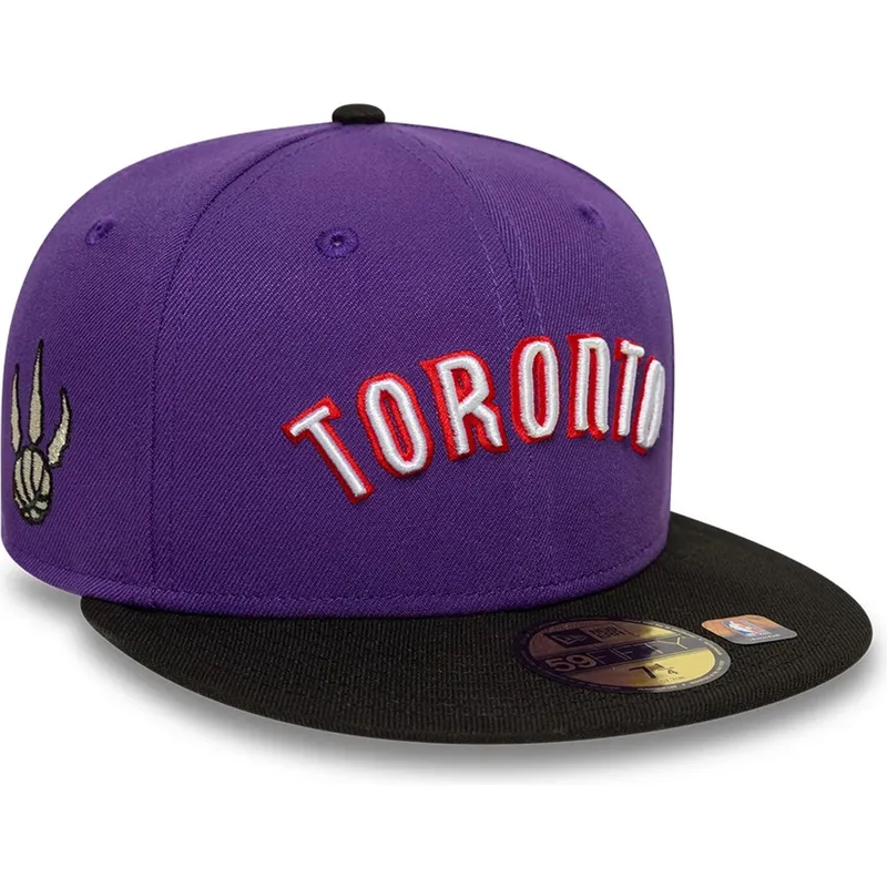 toronto-raptors-nba-new-era-59fifty-classic-justerbar-flad-kasket-i-violet-og-sort