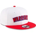 shapka-ploska-chervena-snapbek-9fifty-classic-na-golden-state-warriors-nba-ot-new-era