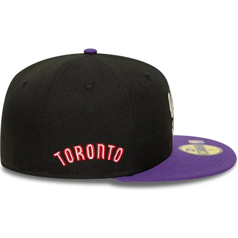 toronto-raptors-nba-59fifty-classic-sort-og-violet-justerbar-flad-kasket-fra-new-era
