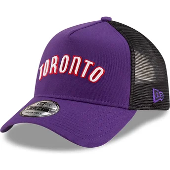 Шапка извита виолетка снапбек A Frame Classic на Toronto Raptors NBA от New Era