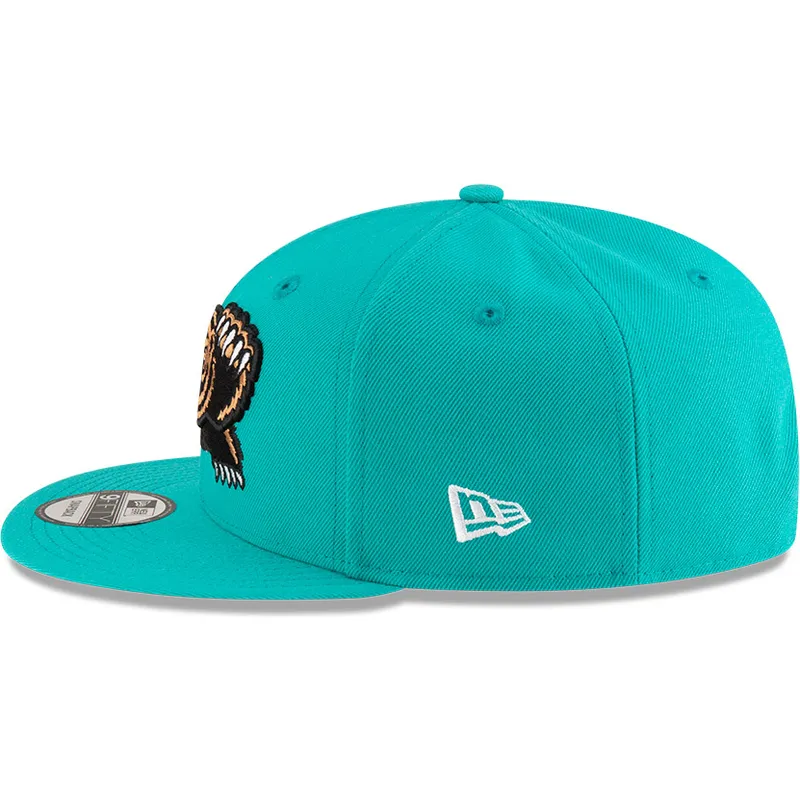 shapka-ploska-zelena-snapbek-9fifty-classic-na-memphis-grizzlies-nba-ot-new-era
