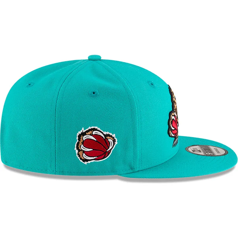 shapka-ploska-zelena-snapbek-9fifty-classic-na-memphis-grizzlies-nba-ot-new-era