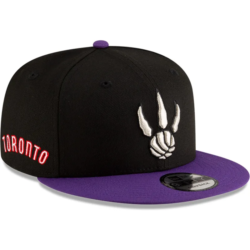 shapka-ploska-cherna-snapbek-9fifty-classic-na-toronto-raptors-nba-ot-new-era