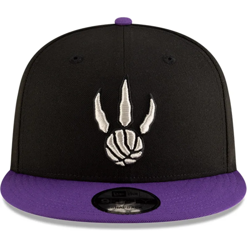 shapka-ploska-cherna-snapbek-9fifty-classic-na-toronto-raptors-nba-ot-new-era