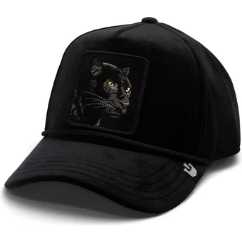 Casquette courbée noire snapback panthère Panther Royalty The Farm Goorin Bros.