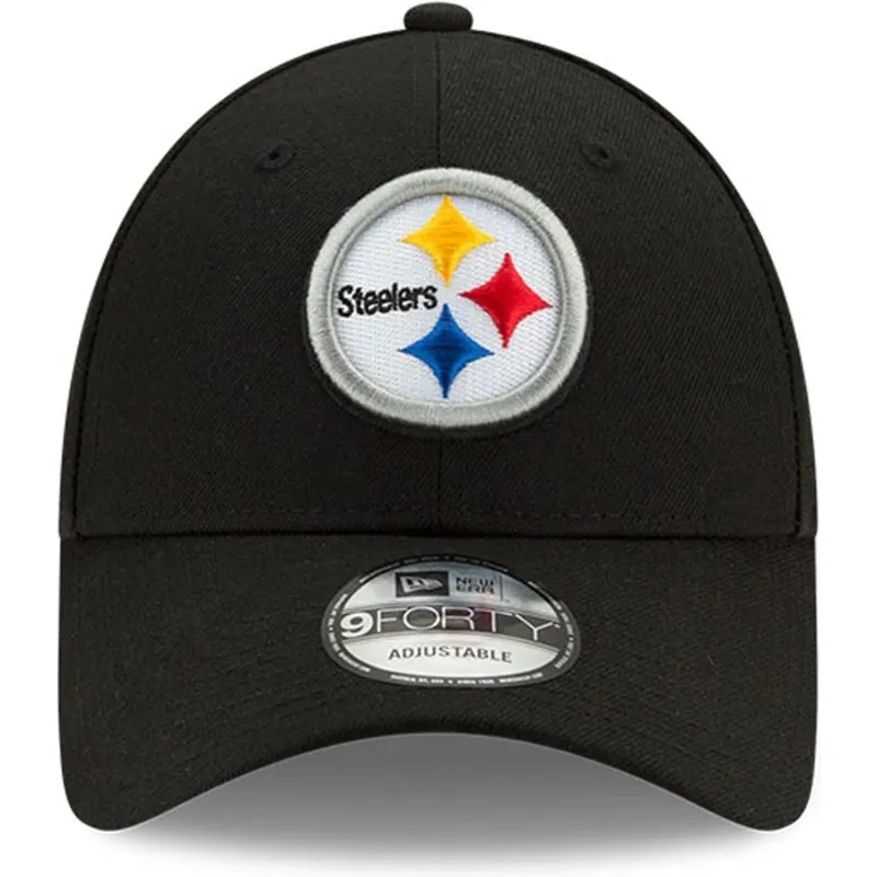 shapka-izvita-cherna-reguliruem-9forty-the-league-na-pittsburgh-steelers-nfl-ot-new-era