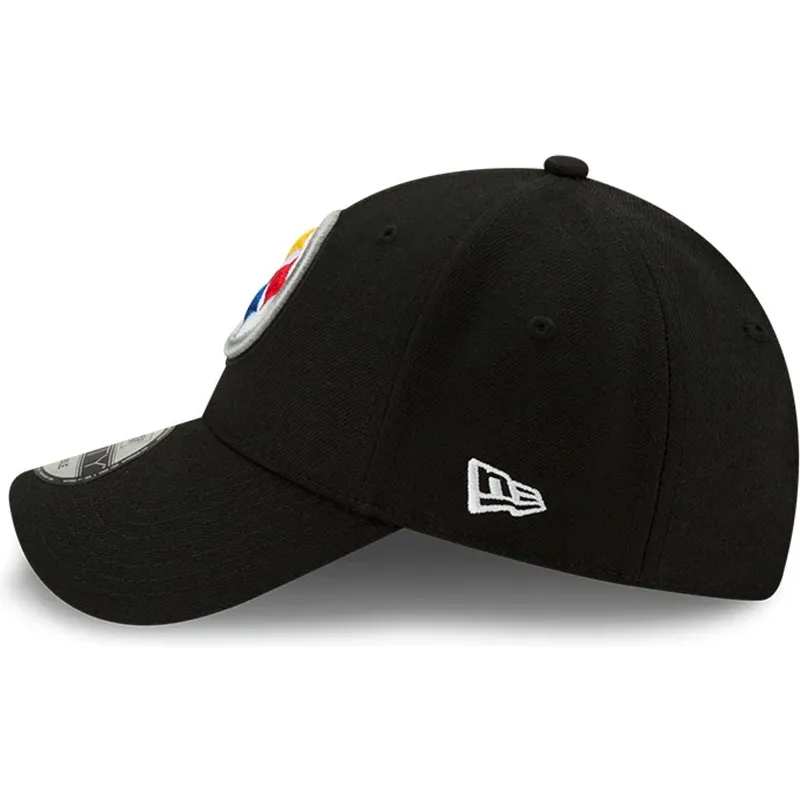 shapka-izvita-cherna-reguliruem-9forty-the-league-na-pittsburgh-steelers-nfl-ot-new-era