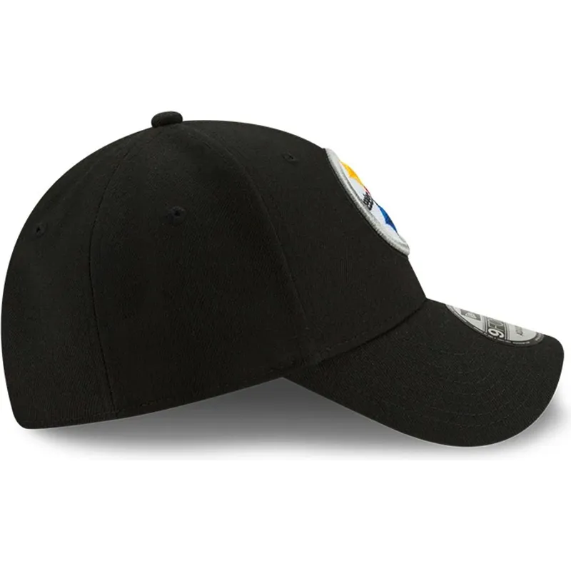 shapka-izvita-cherna-reguliruem-9forty-the-league-na-pittsburgh-steelers-nfl-ot-new-era