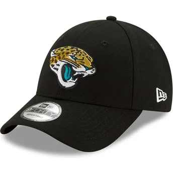 Sort justerbar kurvet kasket 9FORTY The League fra Jacksonville Jaguars NFL fra New Era