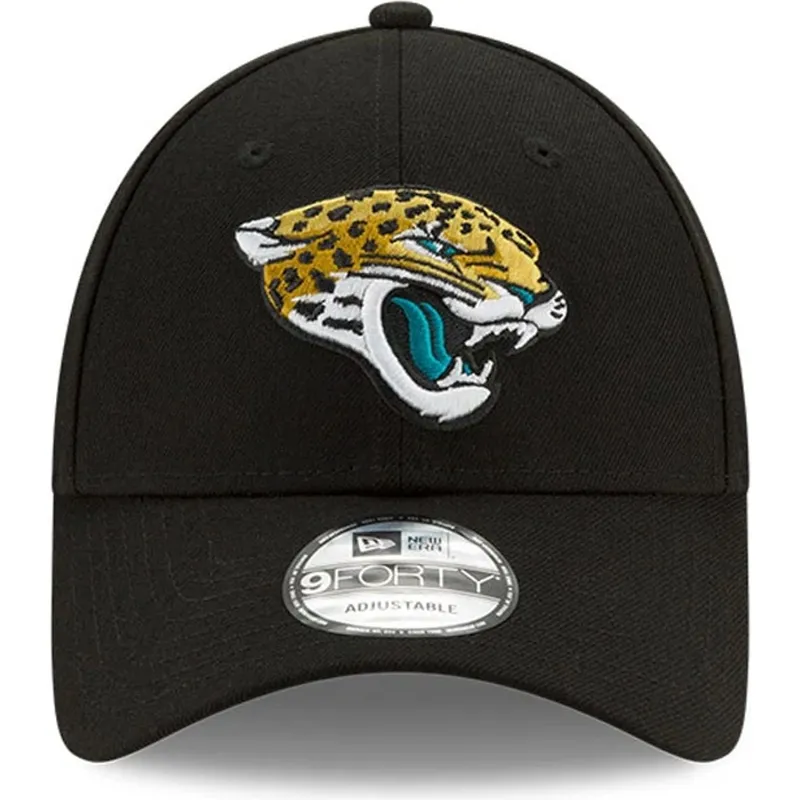 shapka-izvita-cherna-reguliruem-9forty-the-league-na-jacksonville-jaguars-nfl-ot-new-era