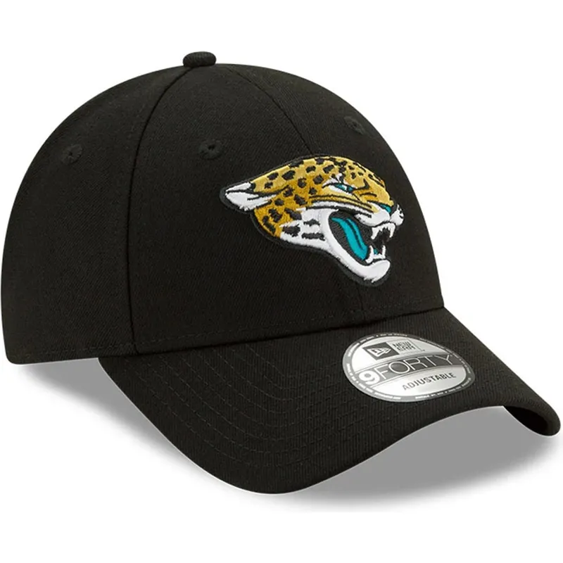 shapka-izvita-cherna-reguliruem-9forty-the-league-na-jacksonville-jaguars-nfl-ot-new-era