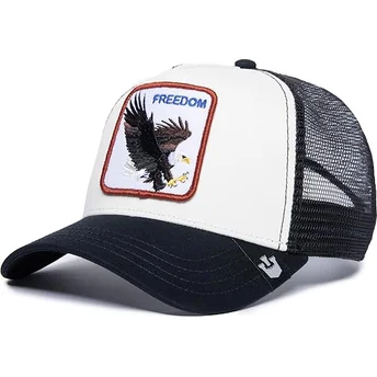 shapka-izvita-traker-byala-snapbek-freedom-the-farm-ot-goorin-bros