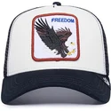shapka-izvita-traker-byala-snapbek-freedom-the-farm-ot-goorin-bros