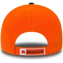 new-era-curved-brim-9forty-the-league-denver-broncos-nfl-adjustable-cap-orange-und-marineblau