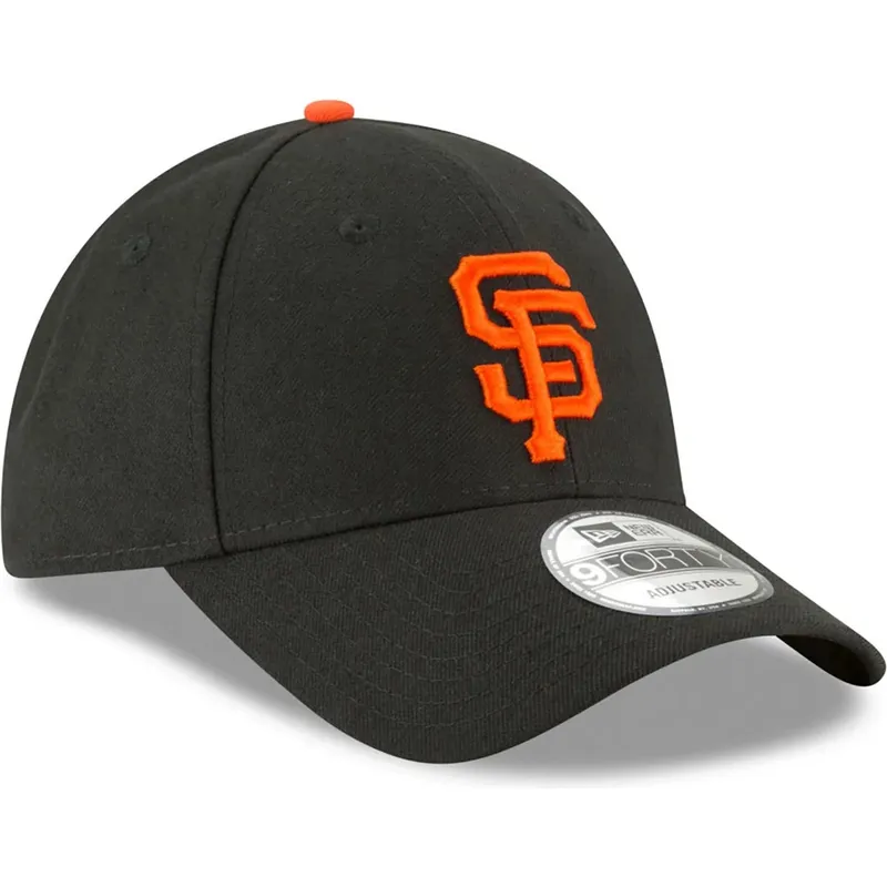 shapka-izvita-cherna-reguliruem-9forty-the-league-na-san-francisco-giants-mlb-ot-new-era