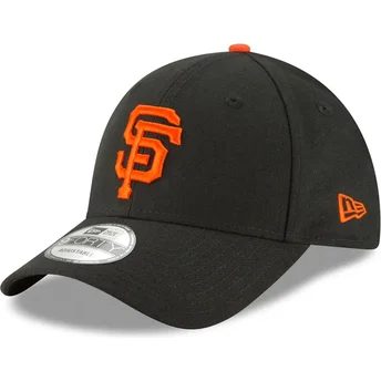 shapka-izvita-cherna-reguliruem-9forty-the-league-na-san-francisco-giants-mlb-ot-new-era