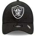 shapka-izvita-cherna-adjustable-strap-9forty-the-league-na-las-vegas-raiders-nfl-ot-new-era