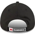 cherna-izvita-reguliruema-shapka-9forty-the-league-na-las-vegas-raiders-nfl-ot-new-era