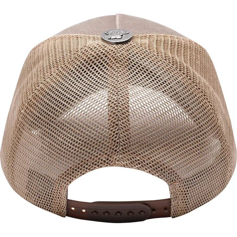 shapka-izvita-traker-bezhov-snapbek-desert-tiger-ot-ed-hardy