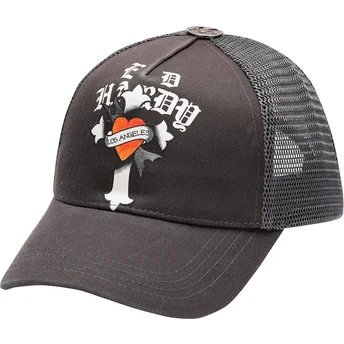 Καπέλο trucker μαύρο Los Angeles Cross της Ed Hardy