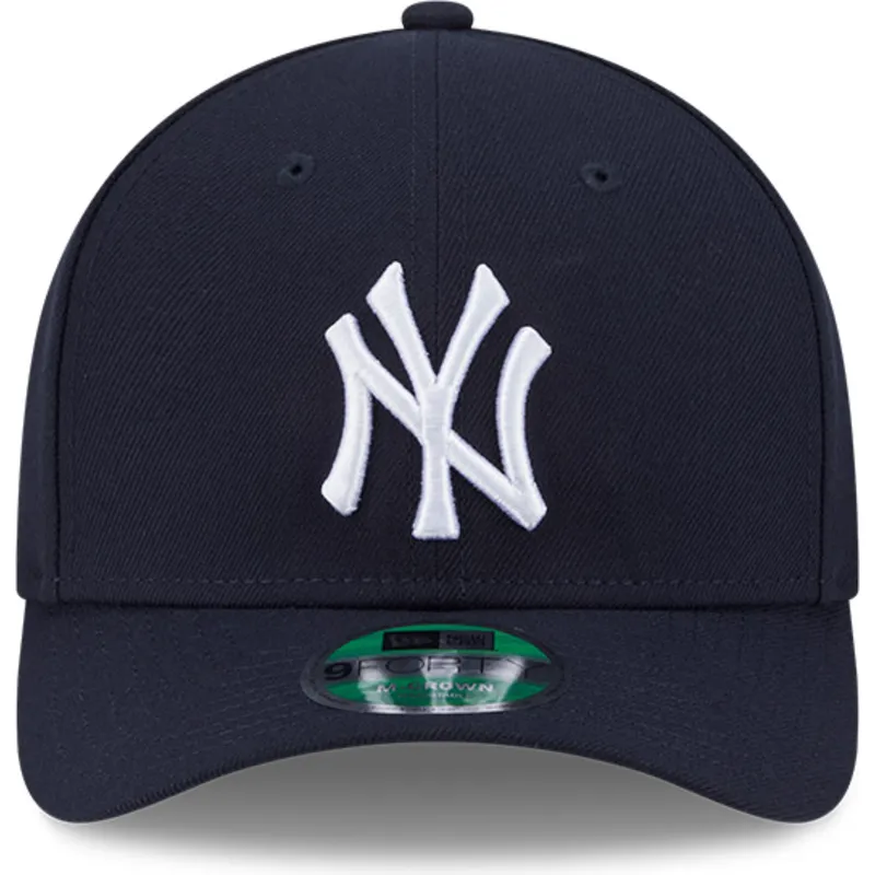 morkebla-buet-snapback-9forty-m-crown-player-replica-kasket-af-new-york-yankees-mlb-fra-new-era