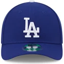 bla-kurvet-snapback-kasket-9forty-m-crown-player-replica-fra-los-angeles-dodgers-mlb-fra-new-era