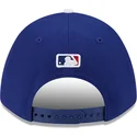 shapka-izvita-sinya-snapbek-9forty-m-crown-player-replica-na-los-angeles-dodgers-mlb-ot-new-era