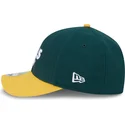 shapka-izvita-zelena-snapbek-9forty-m-crown-player-replica-na-oakland-athletics-mlb-ot-new-era