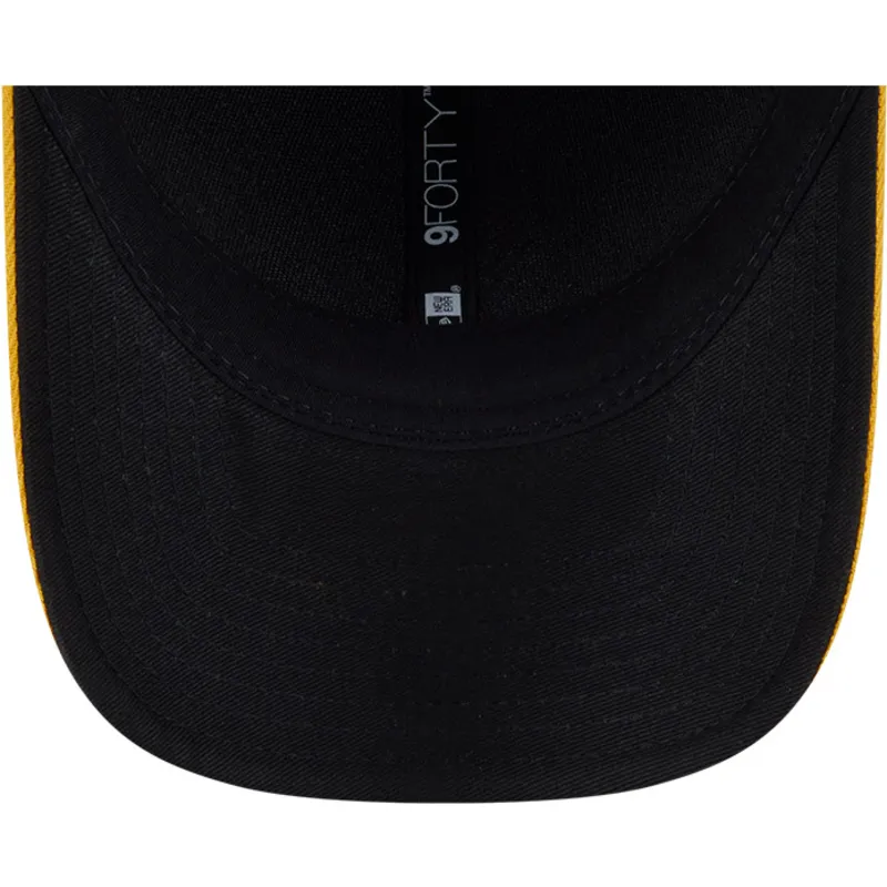 gron-og-gul-buet-kasket-snapback-9forty-m-crown-player-replica-fra-oakland-athletics-mlb-fra-new-era