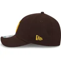 san-diego-padres-mlb-new-era-9forty-m-crown-player-replica-brun-buet-snapback-kasket