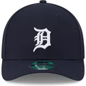 marinebla-buet-snapback-kasket-9forty-m-crown-player-replica-fra-detroit-tigers-mlb-fra-new-era