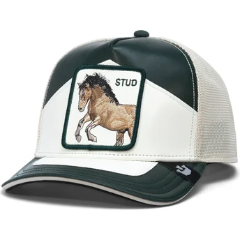 Goorin Bros. Horse Moto Lamba Stud The Farm Черно-бяла шапка тип Trucker